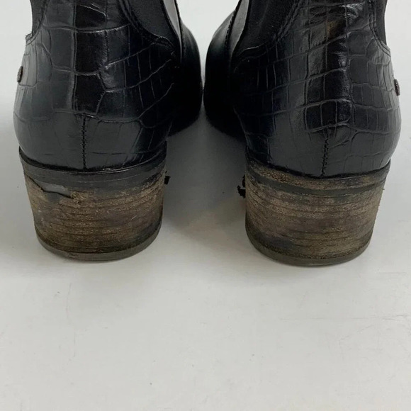 Ugg Australia Women's Keller Croc Leather Ankle Slip On Chelsea Boot Size 7/38‎ - Picture 10 of 16